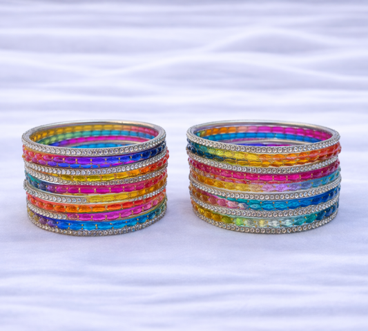 Rainbow Bangle Set